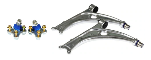 Racingline Performance Front Alloy Control Arms With Bushes & Adjusting Ball Joints PQ35