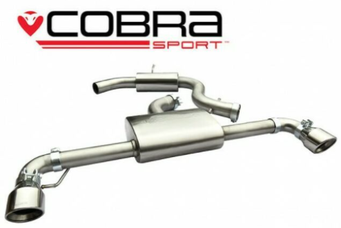 Cobra VW Golf GTI (Mk6) 2.0 TSI (5K) (09-12) Cat Back Performance Exhaust