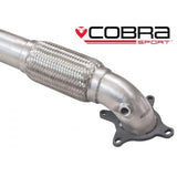 Cobra Seat Leon Cupra Mk2 1P 2.0 T FSI (06-12) Sports Cat / De-Cat Front Downpipe Performance Exhaust